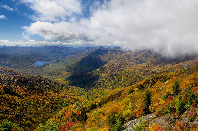 Waterfall Hunting During Asheville's Fall Color Season | Greybeard Rentals